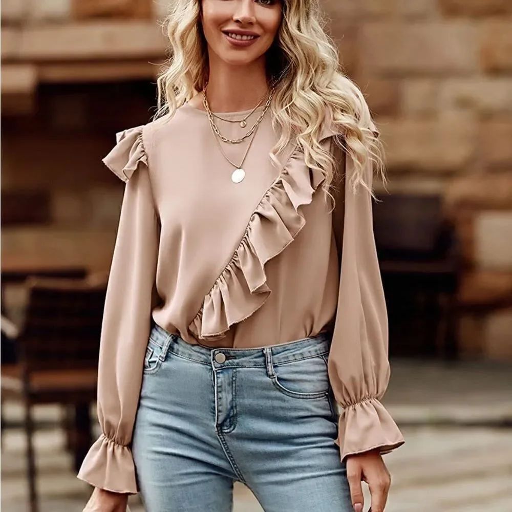 Ruffle Blouse   - Picture 4 of 4